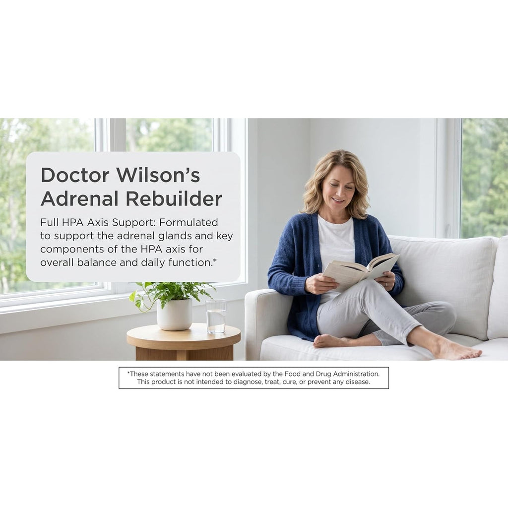 Doctor Wilson'S Adrenal Rebuilder 150 Caplets Multiglandular Adrenal Cortex for Cortisol, Adrenal and HPA Axis Support*