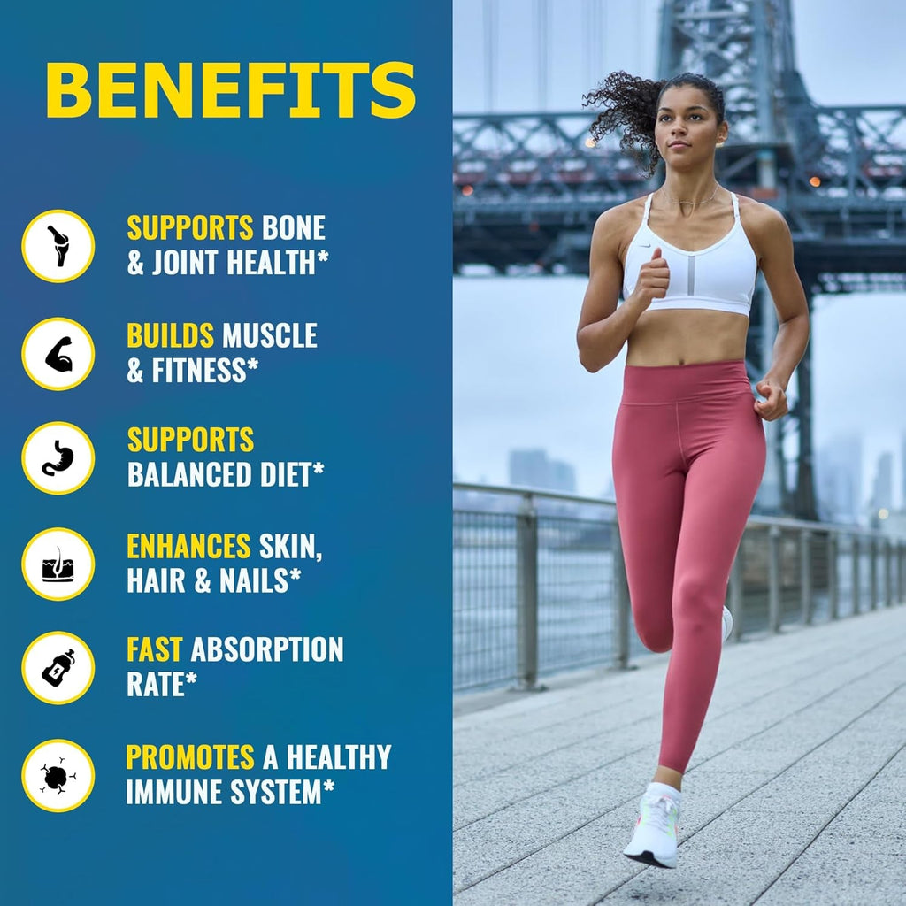 Zammex Premium Collagen Peptides Powder Unflavored,Hydrolyzed Proteins Types I & III, Supports Hair, Skin, Nails, Joints, Grass Fed, Non-Gmo, Gluten-Free,Paleo & Keto Friendly,60 Servings