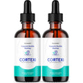 Cortexi Oral Drops to Drink - Formula for Ear Health, Hearing Support - Pack of 2 Bottles (60 Day Supply)