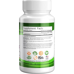 Pro-Liver & Pancreas | Best All-Natural Herbal Supplement for Pancreas & Liver Support, Detox, Clinically Studied Grifola Frondosa Mushroom Extract, Vegan, NON-GMO, USA Made, 60 Tablets