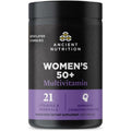 Ancient Nutrition Women’S 50+ Multivitamin with Ashwagandha – Menopause Support for Hot Flashes, Sleep, Mood, Energy & Hormonal Balance – 21 Vitamins & Minerals – 30 Servings