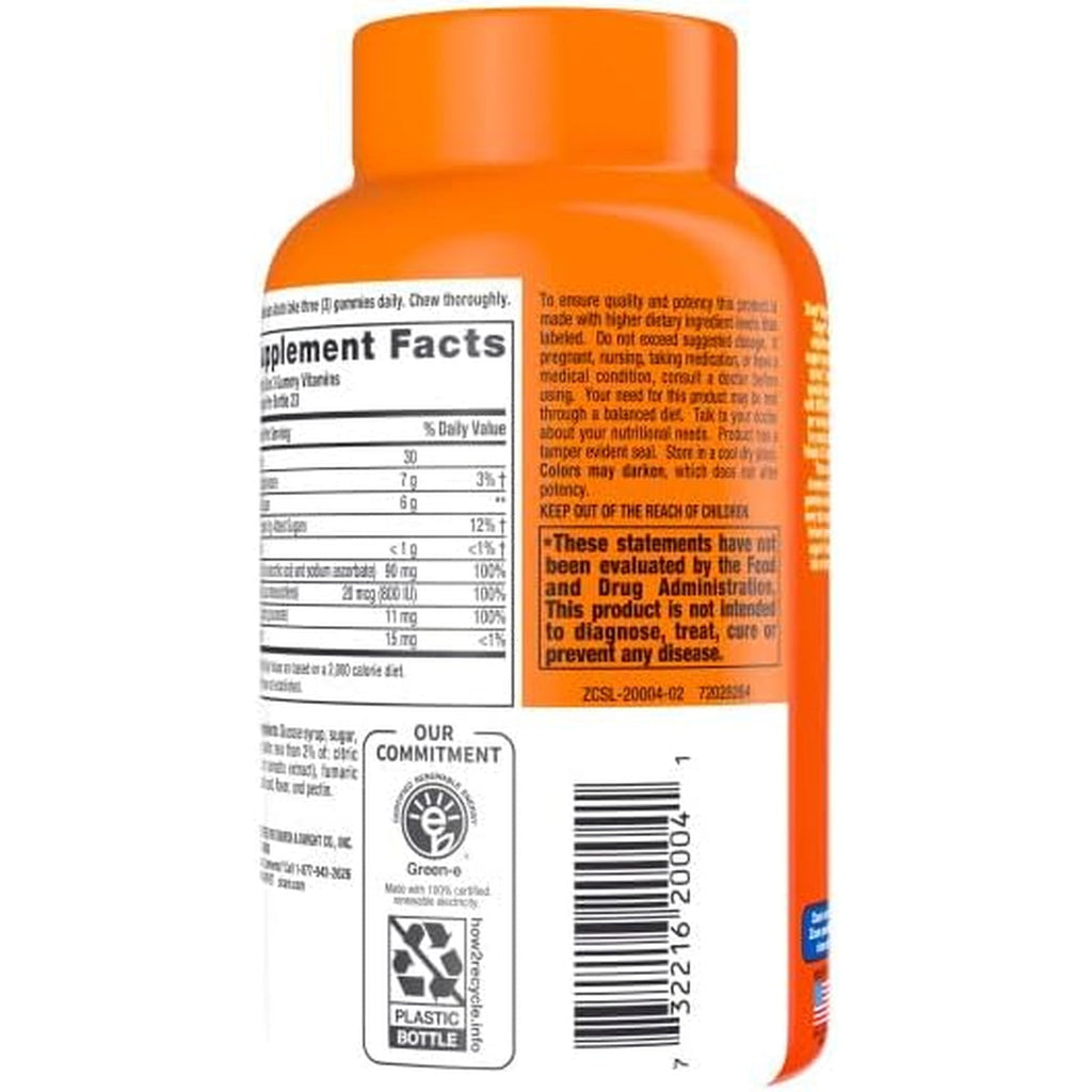 Zicam Daily Immune Support, Gummy Supplement, Zinc, Vitamin C and Vitamin D, Citrus Strawberry Flavor, 70 Count