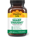 Country Life Sharp Thought - Memory & Cognitive Support Supplement – Sharp-Ps Gold Phosphatidylserine + DHA – Promotes Mental Clarity & Faster Recall – Gluten-Free, 60 Capsules