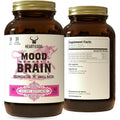HEART & SOIL – 100% Grass Fed & Finished Beef Brain Supplement from Regenerative Cattle – for Cognitive Function & Memory – 3000Mg Focus Supplement with Beef Organs – Glass Bottle – 180 Capsules