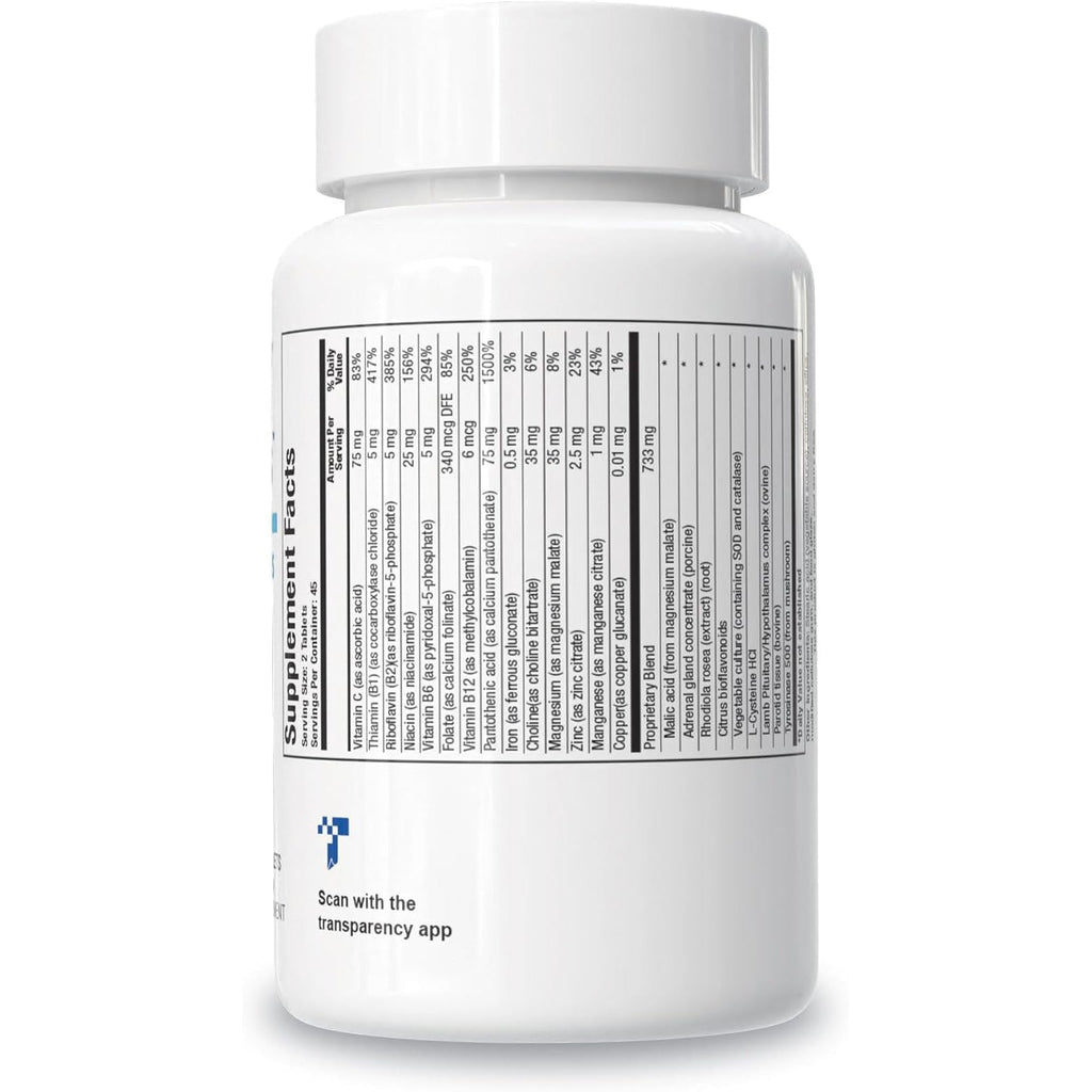 BIOTICS RESEARCH Adb5-Plus Support Healthy Adrenal Gland Function, Support Cortisol Levels, Positive Response to Stress, Healthy Energy Levels 90 Tablets