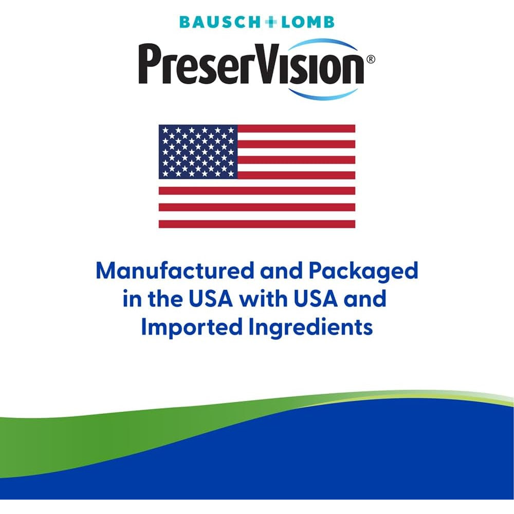 Preservision AREDS 2 Eye Vitamins, #1 Eye Doctor Recommended Brand, Chewable Lutein and Zeaxanthin Supplement with Vitamin C, Vitamin E,Zinc, and Copper, Mixed Berry, 60 Tablets