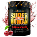 ALPHA LION Superhuman Burn – 2 in 1 Metabolism Booster Pre Workout and Thermogenic Fat Burner for Men – Appetite Suppressant and Weight Loss Supplement (21 Servings, Sweet Black Cherry Flavor)