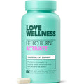 Love Wellness Hello Burn Activate | Support Visceral Fat Burn with HT BPL1 Postbiotic | Supports Healthy Waist Circumference, Longevity and Metabolic Wellness | 30 Count