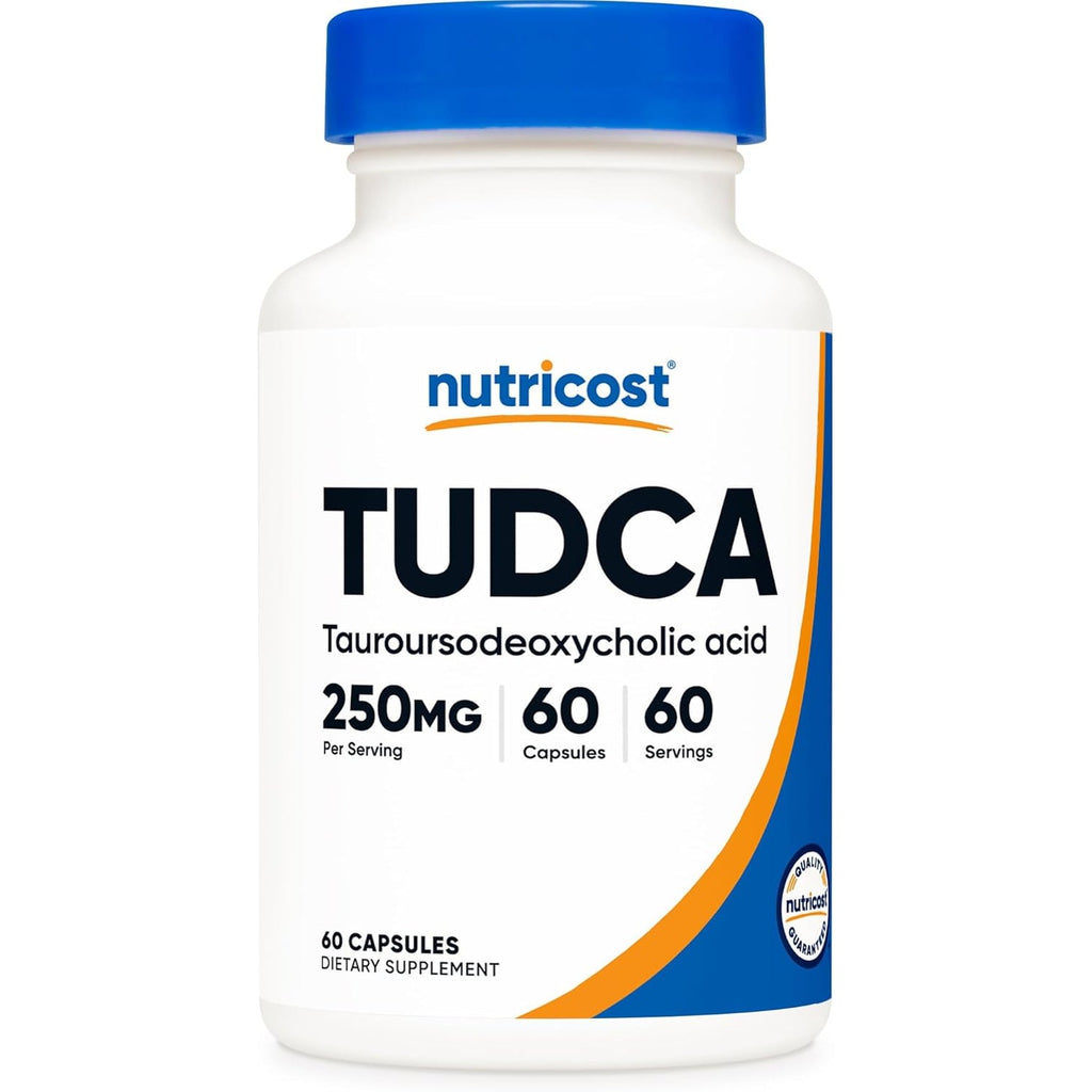 Nutricost Tudca 250Mg, 60 Capsules (Tauroursodeoxycholic Acid) - Premium Quality
