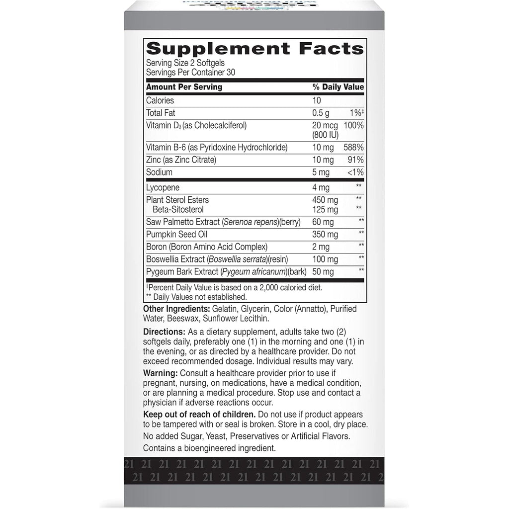 21St Century Prostate Health, 60Count