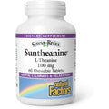 Natural Factors Suntheanine L-Theanine 100 Mg - Health Supplement for Calm Outlook - L-Theanine Supplement Supports Relaxing Sleep & Aids against Drowsiness - 60 Chewable Tablets (30 Servings)