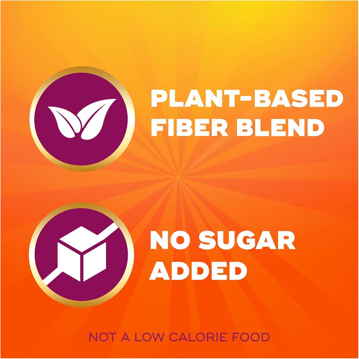 Metamucil Fiber Gummies for Adults, No Sugar Added Orange Flavor, 5G Prebiotic Plant Based Fiber Supplement Blend, 120 Count