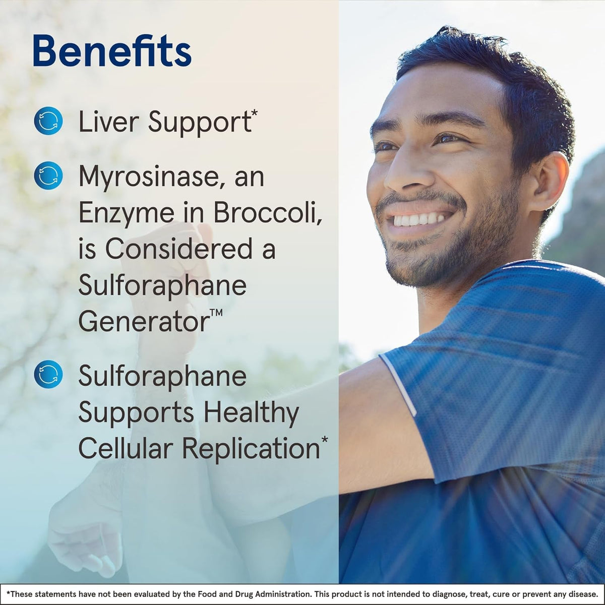 Jarrow Formulas Broccomax Sulforaphane Generator 35 Mg, Sulforaphane Glucosinolate & Myrosinase, Broccoli Seed Supplement for Liverhealth Support, 120 Delayed Release Veggie Capsules, 60 Day Supply