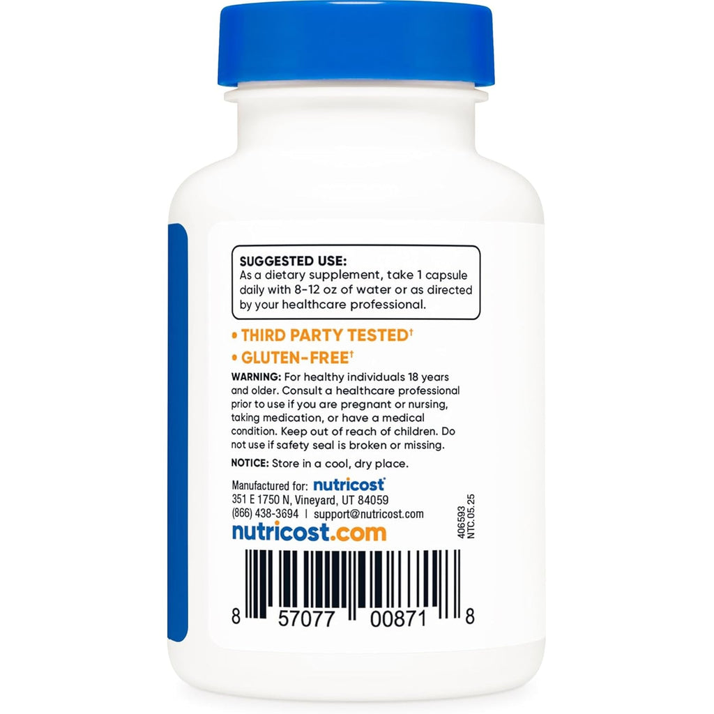 Nutricost Butterbur Extract Capsules (75Mg) 120 Capsules - Gluten Free, Non-Gmo, Vegetarian Friendly