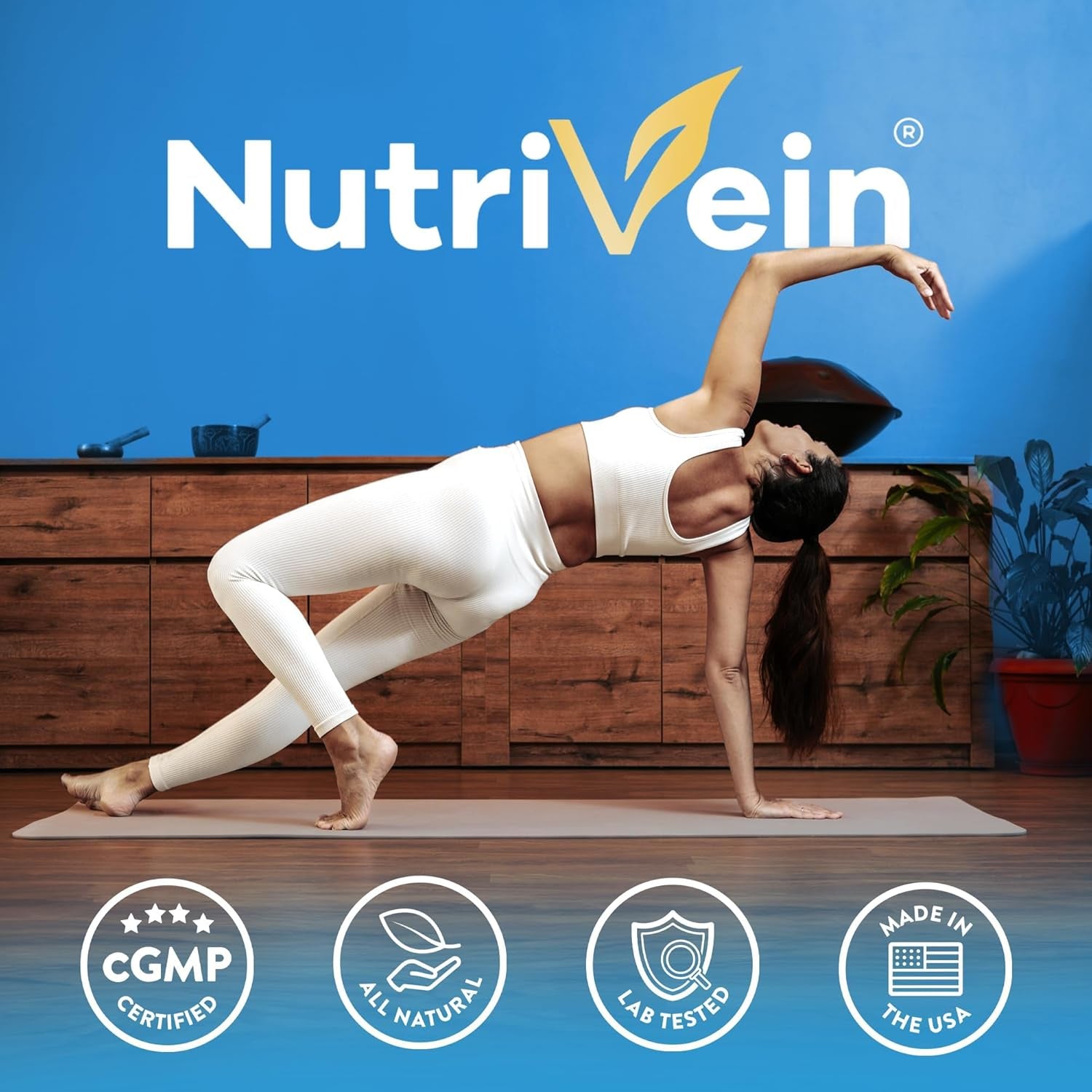 Nutrivein Premium Liposomal Glutathione Supplement 700 Mg - 60 Caps - Pure Reduced Glutathione Setria - Master Antioxidant - Cell Protection, Cleansing, Liver, Brain, Vitality, and Defenses