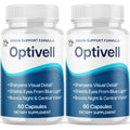 (2 Pack) Optivell Eye Capsules, Official Optivell Eye Vitamin Pills with All Natural Ingredients, Advanced Vision Formula Supplement Pills Supporting Ocular Health & Wellness Naturally (120 Capsules)