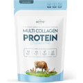 Multi Collagen Hydrolyzed Protein Powder (16Oz) - Types I, II, III, V & X - Grass Fed Bovine (Peptan®), Wild Caught Marine, Free Roaming Chicken & Eggshell Collagen Peptides, Non-Gmo, GF.