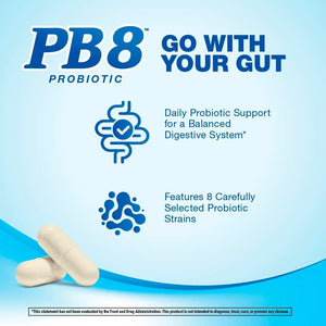 Nutrition Now Pb8 Acidophilus, Original, 120 Count