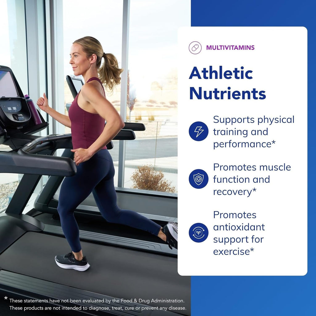 Pure Encapsulations Athletic Nutrients | Multivitamin/Mineral Complex for Exercise Performance and Training* | 180 Capsules