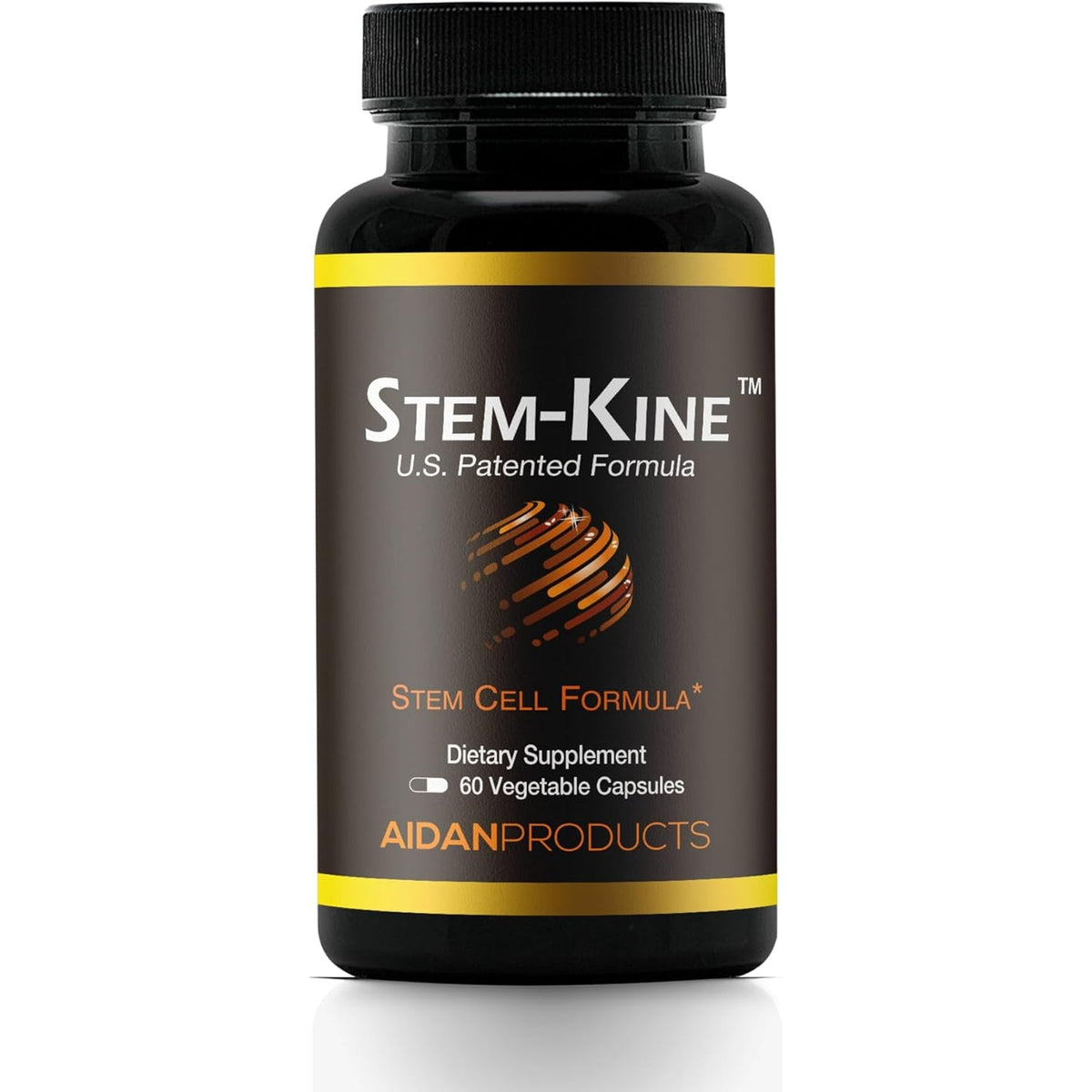 Stem-Kine Stem Cell Supplements, Clinically Proven to Increase Circulating Stem Cells, Promoting Aging Support, 60 Capsules
