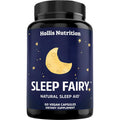 SLEEP FAIRY Natural Sleep Aid | Magnesium Glycinate 500Mg, Melatonin 10Mg, L-Theanine, B6, 5-HTP, GABA, Valerian Root & Ashwagandha | Herbal Sleeping Pills for Adults | Vegan Sleep Pills | MADE in USA