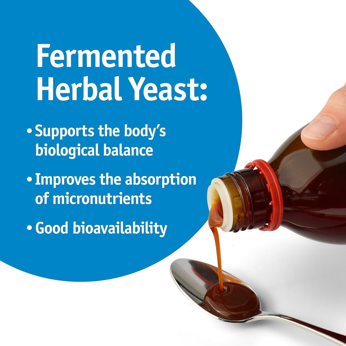 Strath Fermented Herbal Yeast Postbiotic - (8.4 Fl Oz) Daily Nutritional Food Supplement Liquid | Supports Metabolism | Vegetarian | Lactose-Free | No Artificial Additives