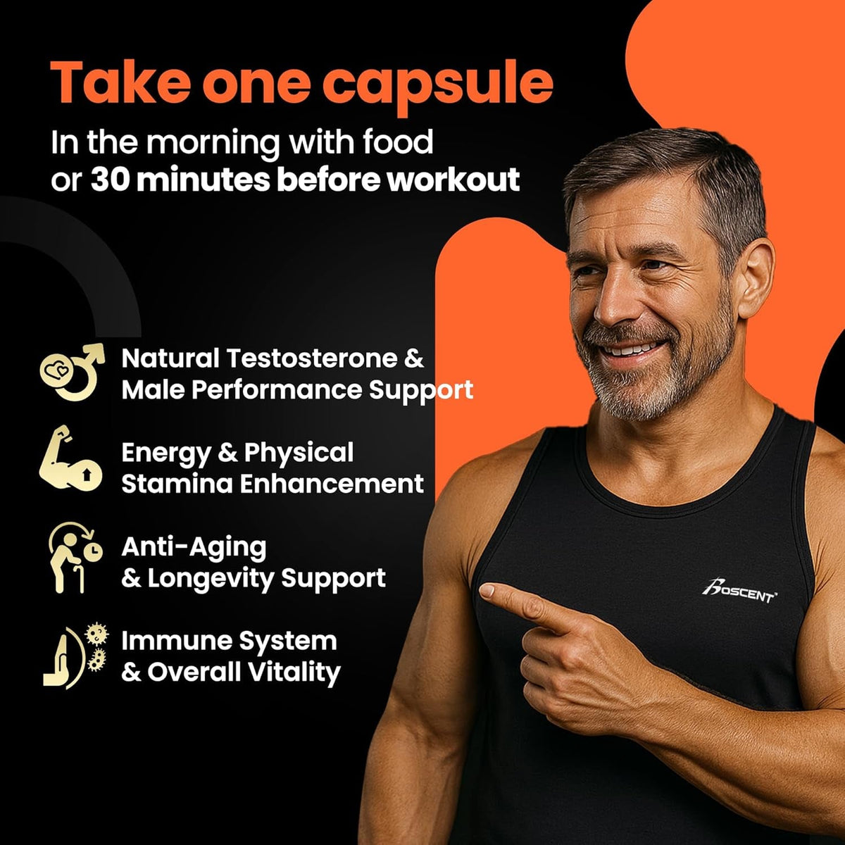 Cistanche Tubulosa Extract 500Mg (120 Servings) - 120 Capsules - 50% Echinacosides,10% Acteosides - Natural Nootropic for Stamina, Immunity & Memory - Hormone Balance - Strength Booster for Men