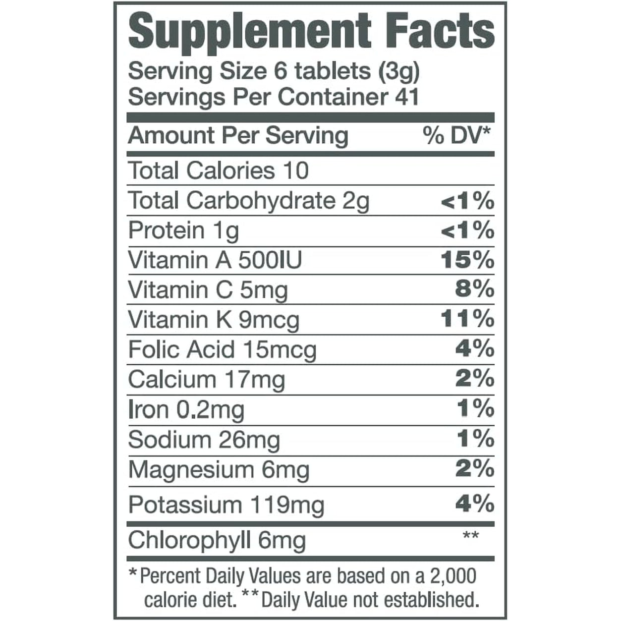 Green Foods Original Green Magma Barley Grass Nutritional Supplement, 250 Tablets (500Mg Ea) Certified Organic