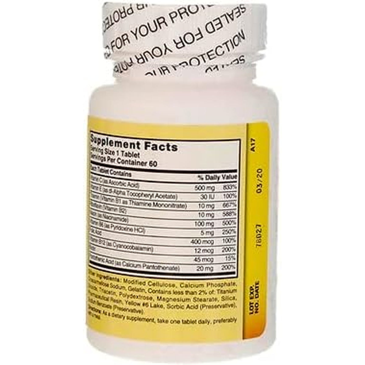 Nature'S Blend Stress Formula Vitamins 60 Tabs, 079854201000