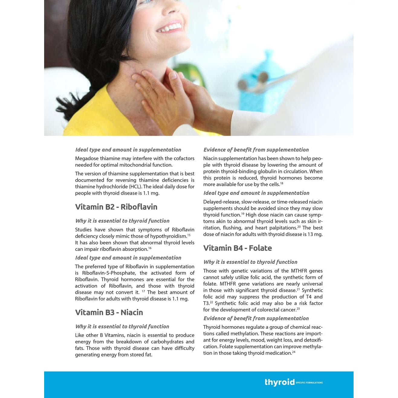 Thyroid Daily - the First Nutrient Complete Multi Designed for Optimal Thyroid Health. Thyroid Daily Is Iodine Free W/ 19 Thyroid Daily Essential Nutrients for Thyroid Support.