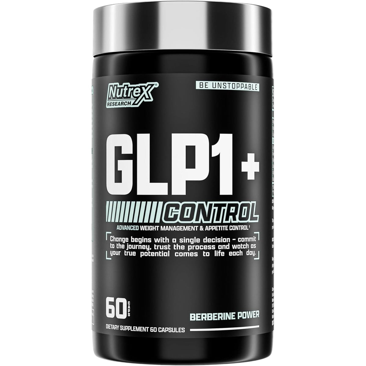 GLP-1 Supplement - Super Berberine Weight Management Support Healthy GLP-1 Naturally | Advanced Appetite Control & Metabolism Support with Clinically Studied Ingredients | Stimulant Free