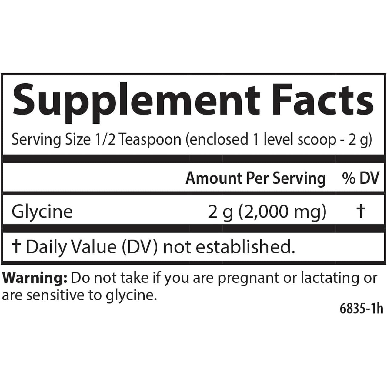 Carlson Labs Glycine Powder, 100G