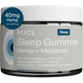 FOCL Sleep Gummies - Sleep Aid, Melatonin Gummies to Promote Calm Mind & Fall Asleep Faster - Gummy Supplement for Deep Sleeping - Sleeping Gummy for Adults - 30 Ct, Sour Blue Raspberry