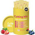 Cutting Drink Mix – Supports Digestive Health, Satiety, and Natural Energy with 5-HTP, Berberine, Cinnamon, Chromium, Yerba Mate, FOS - Strawberry Açaí Flavor - 30 Servings
