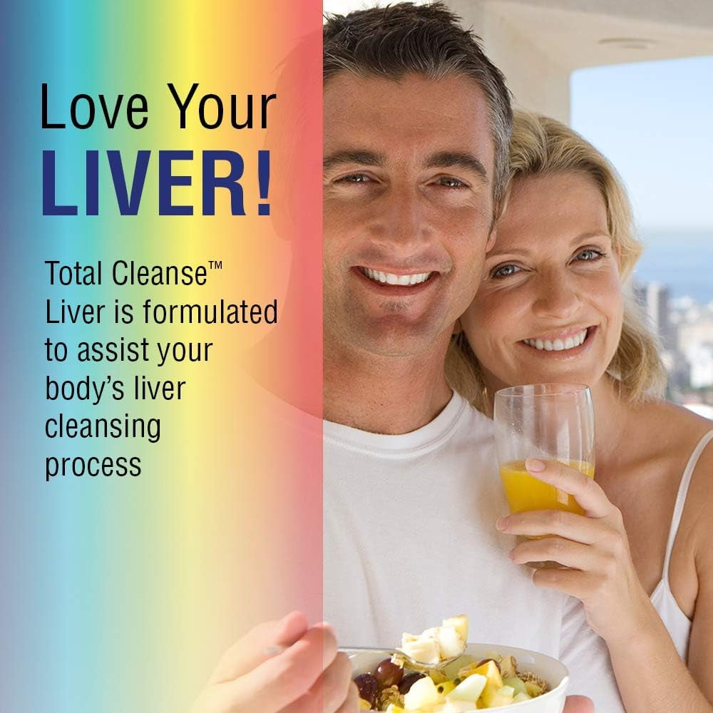 SOLARAY Total Cleanse Liver Supplement - Milk Thistle Formula for Men & Women, Dandelion Root Extract for Healthy & Natural Cleansing Support, 635 Mg - 60 Count Veg Capsules