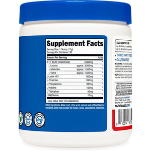 Nutricost EAA Powder 30 Servings (Fruit Punch) - Essential Amino Acids - Non-Gmo, Gluten Free, Vegetarian Friendly