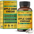 Promethean Wellness ACV Pro Apple Cider Vinegar Capsules Certified Organic with Mother ACV Pills Detox Cleanse Acid Reflux Relief Support Supplement Ginger Root Cayenne Pepper Powder (90 Count)