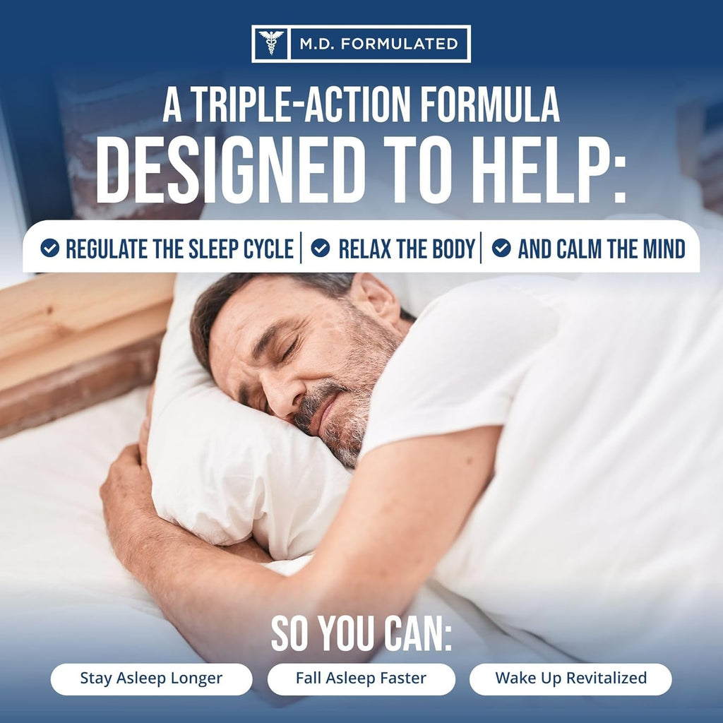 Relaxium Sleep Aid for Adults– Professional Strength Formula | 5Mg Melatonin, Magnesium Glycinate, Valerest & Ashwagandha | Non-Habit Forming Sleep Support | 30-Day Supply