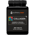 Youtheory Men’S Collagen - 5,000 Mg Hydrolyzed Collagen Peptides - with Amino Acids, Vitamin C, & Natural Ingredients - Supports Joint, Muscle, Hair & Nail Health* - 290 Tablets (48-Day Supply)