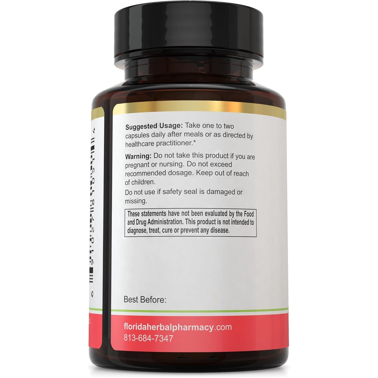 Florida Herbal Pharmacy, Guava Leaf Extract Supplement Capsules 10:1 (120 Capsules),Two Months Supply
