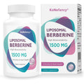 Konefancy Berberine HCL Supplement 1500Mg - Third Party Tested, High Bioavailability Liposomal Berberine Capsules for Women and Men, GLP-1 Support and AMPK Activator, Non-Gmo, Sugar-Free,60 Softgels