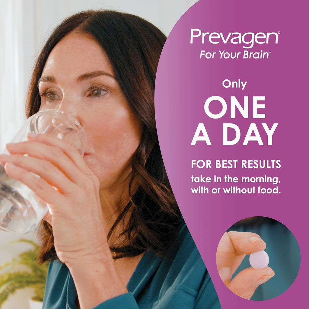 Prevagen Extra Strength Mixed Berry Chewables - 30 Tablets (1 Month Supply) | Formulated for Your Brain | 20Mg of Apoaequorin plus Vitamin D3