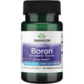 Swanson Boron from Albion - Boroganic Glycine Supplement Supporting Joint Health & Bone Health - High Absorption Formula May Support Overall Balance - (60 Capsules, 6Mg Each)