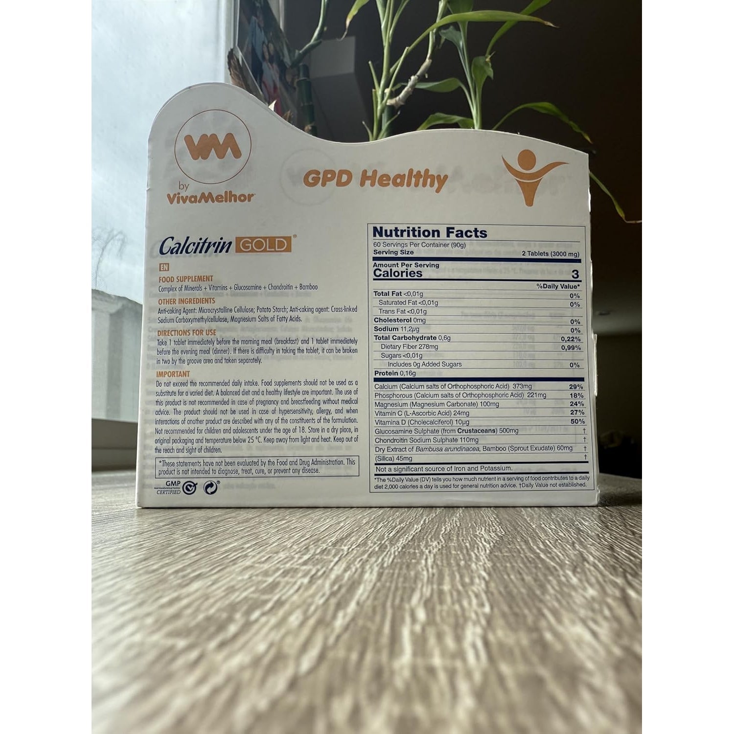 Soy Sano Calcitrin Gold Dietary Supplement, Mobility Reinforcement, 60 Tablets