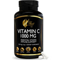 Cocó March N.M.D Vitamin C 1000Mg – Gluten Free & Vegan Immune Support Supplement – Vitamin C for Women & Men - Soy Free, Dairy Free & Non-Gmo – Easy-To-Swallow, 120 Veg Capsules