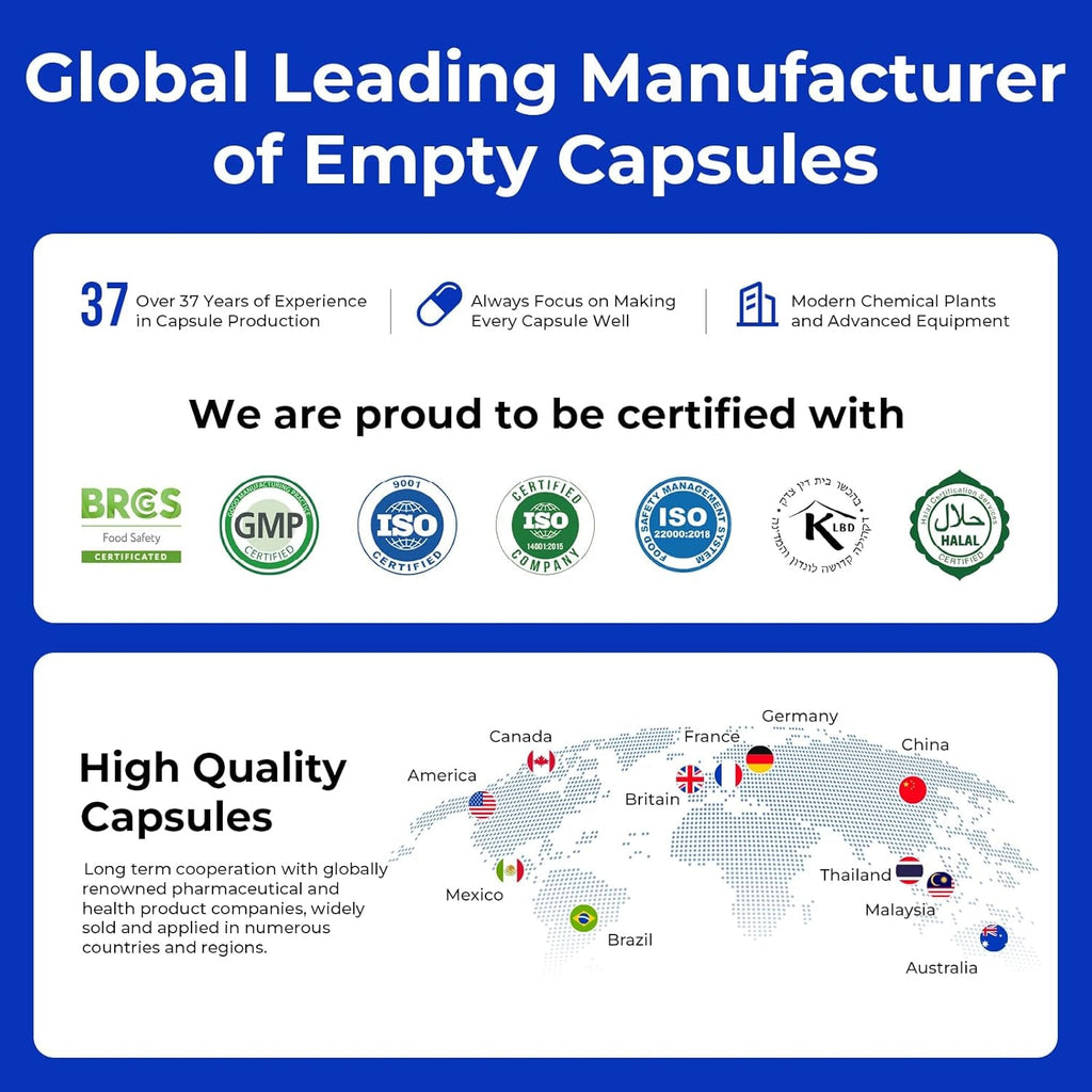 Empty Vegan Capsules Size 2 - Empty (100 Count) DIY Filling - Veggie Capsules with 2 Micro Lab Spoons for Filling