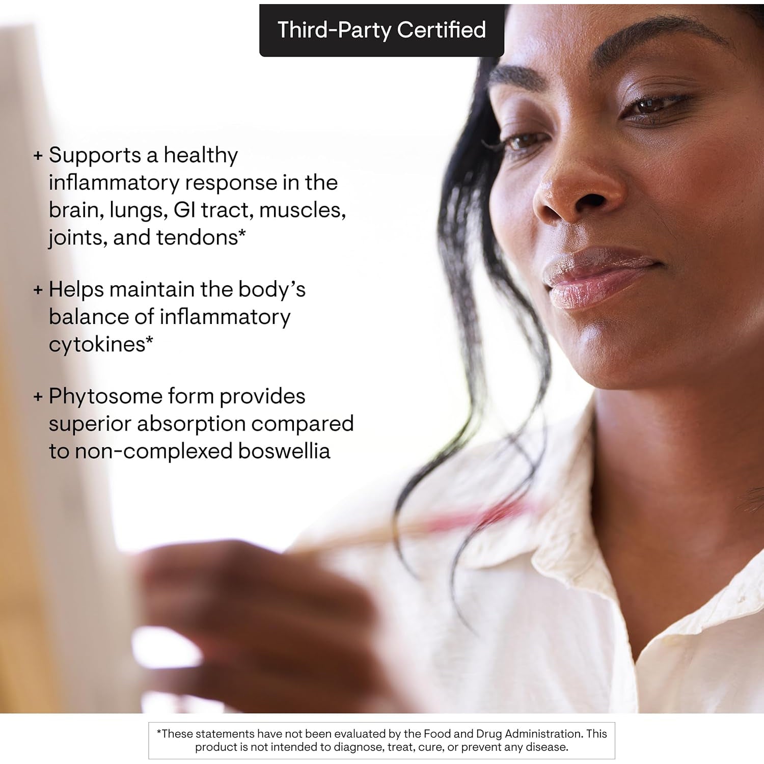 THORNE - Boswellia Phytosome - Supports a Healthy Inflammatory Response in the Brain, Lungs, GI Tract, Muscles, Joints & Tendons* - Third-Party Certified - Gluten, Dairy & Soy-Free - 60 Capsules