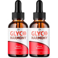 Glyco Harmony Drops, Official Glyco Harmony Liquid Supplement with All Natural Ingredients, Glycoharmony Blood Support Max Strength Health & Wellness Vitamin Supplement (2 Bottle Bundle, 60 Servings)