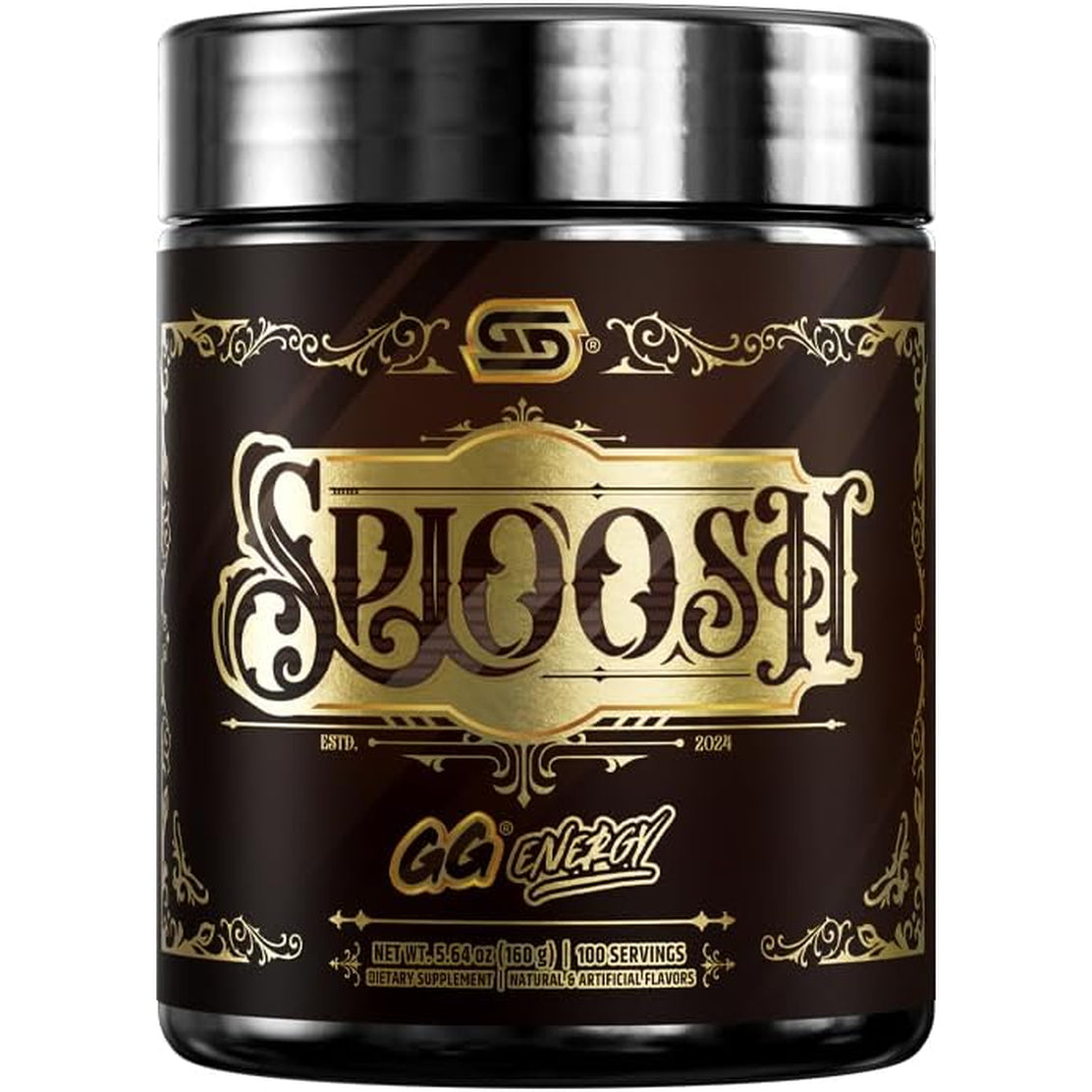 Gamer Supps GG Energy - Sploosh by Cottontailva (100 Servings) - Keto Friendly Gaming Energy and Nootropic Blend, Sugar Free + Caffeine + Vitamins + Immune Support, Powder Drink