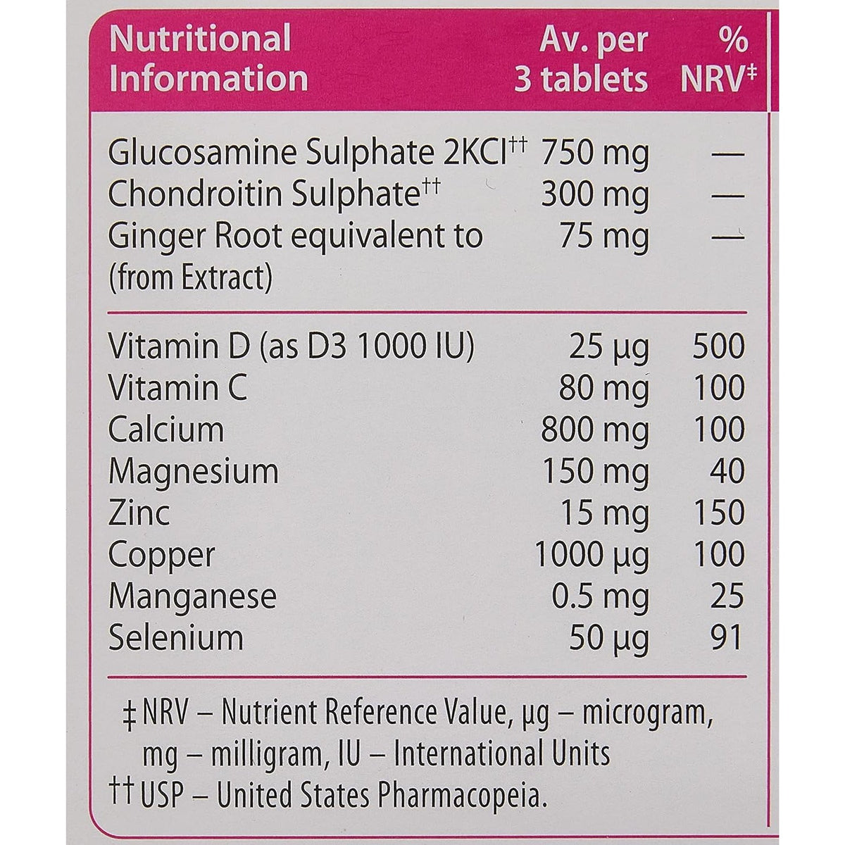 Vitabiotics Osteocare Joint